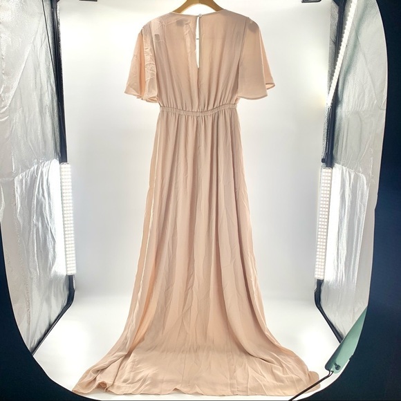 {Show Me Your MuMu} Emily Blush Boho Maxi Dress - Picture 10 of 13